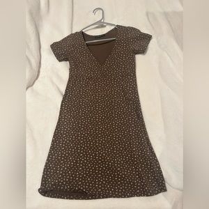 Brandy Melville brown dress